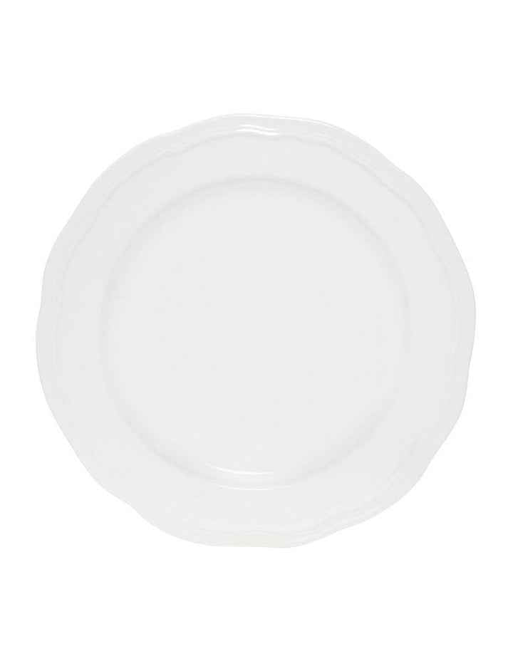 Florence Scallop Platter 33cm in White