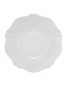 Florence Scallop Serving Bowl 25x7.5cm in White