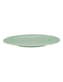 Florence Scallop Rim Dinner Plate 27cm in Light Green