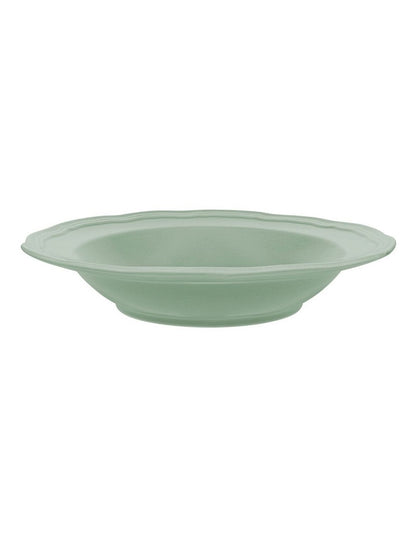 Florence Scallop Rim Bowl 23x5cm in Light Green