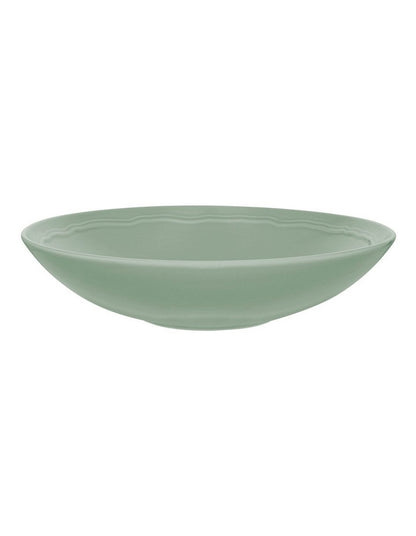 Florence Embossed Bowl 20x5cm in Light Green