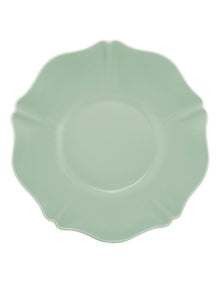 Florence Scallop Serving Bowl 25x7.5cm in Light Green