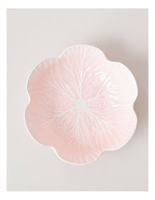 Cabbage Serving Bowl in Pink