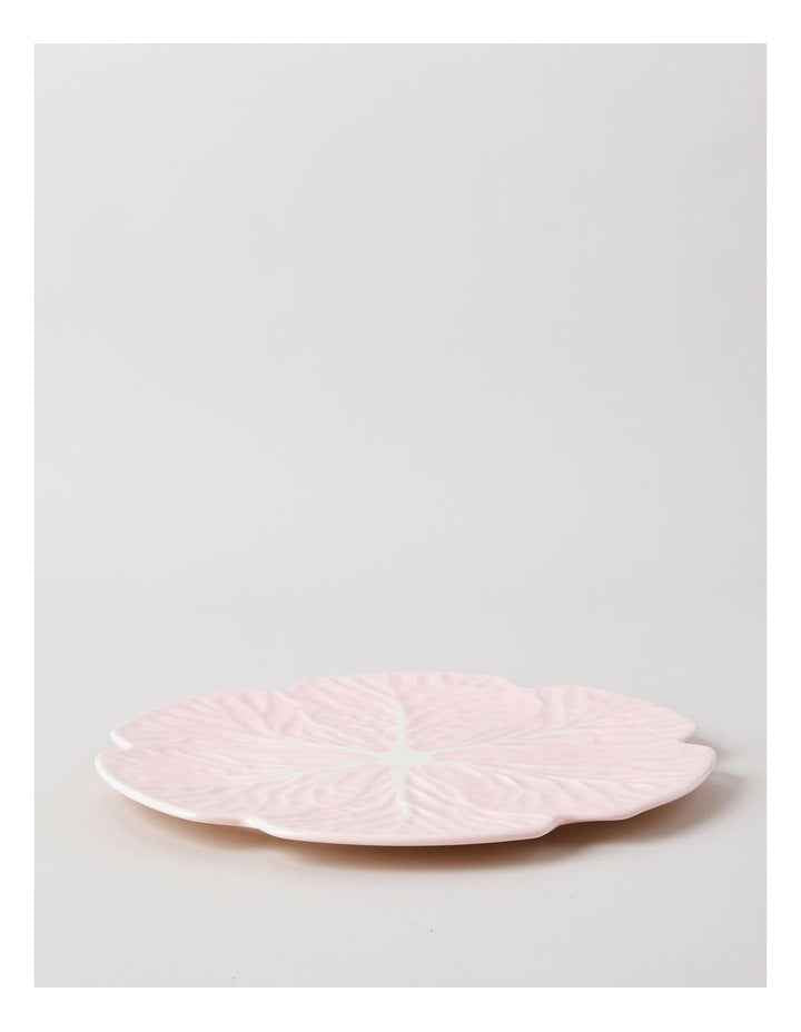 Pink Ceramic Round Serving Dish