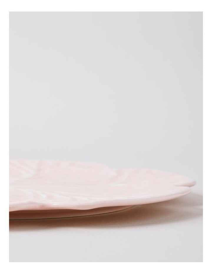 Pink Ceramic Round Serving Dish