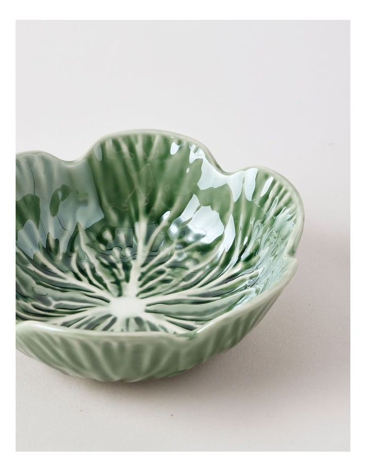 Cabbage Bowl 15cm in Green