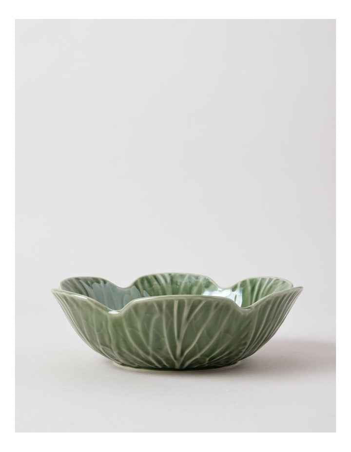Cabbage Bowl 22.5cm in Green