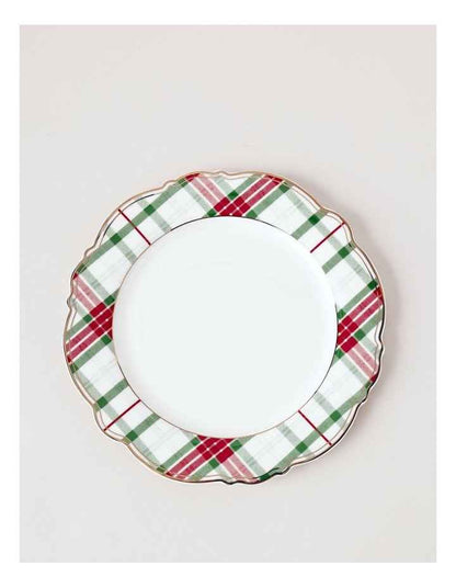 Christmas Tartan 12pc Dinner Set in Multi