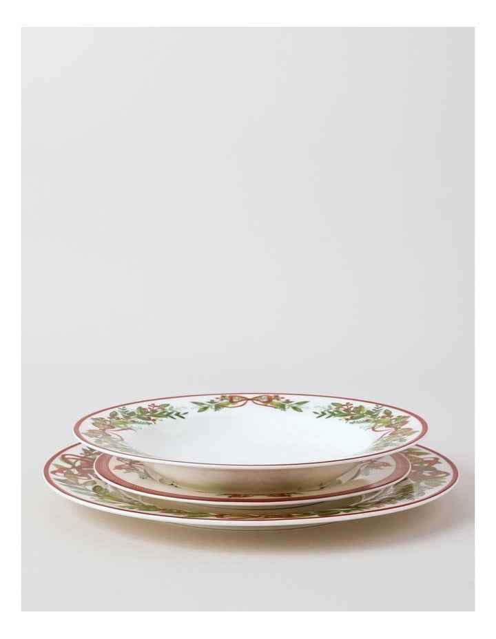 Traditional Christmas 12pc Dinner Set in Multi