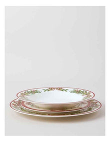 Traditional Christmas 12pc Dinner Set in Multi