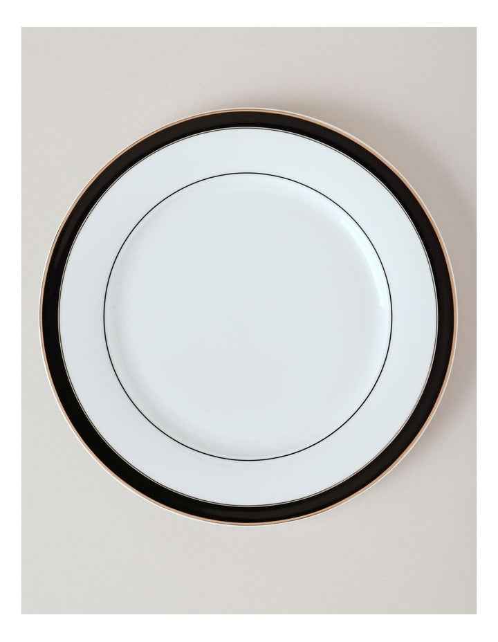 Monroe 12pc Dinner Set in Black/Gold