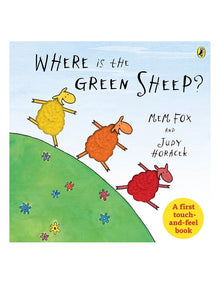 where is the green sheep? Touch and Feel BB