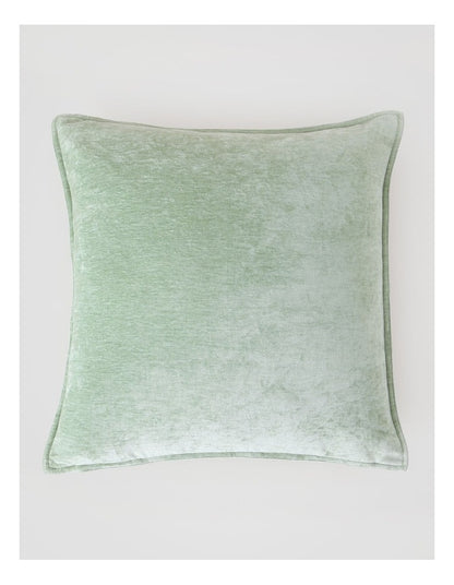 Valerie Velvet Chenille Cushion in Sage