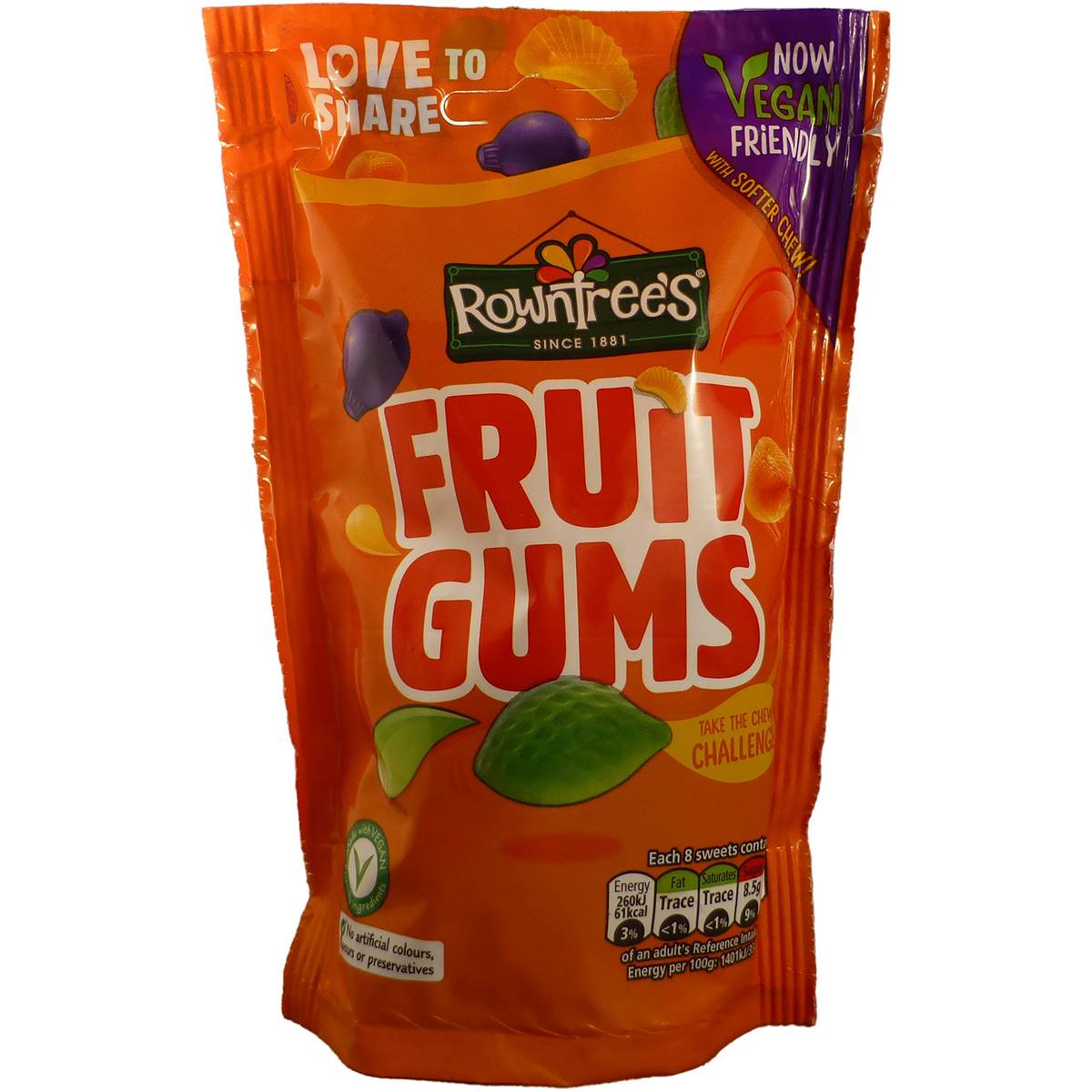 Rowntree's Fruit Gums Bag 150g