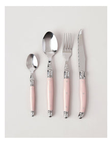 Laguiole 24pc Cutlery Set in Pink