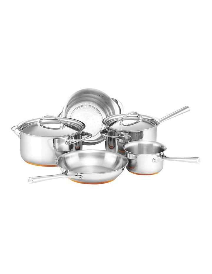 Per Vita Induction Cookware Set 5 Piece in Stainless Steel