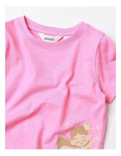 Ballerina Bliss Pyjama Set in Hot Pink