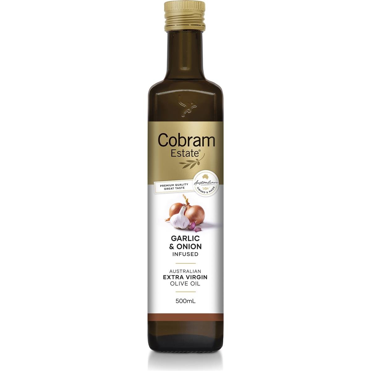 Cobram Garlic & Onion Extra Virgin Olive Oil 500ml