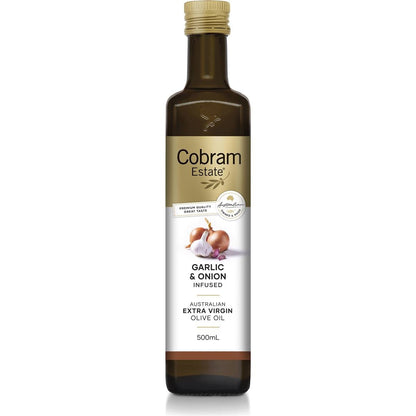 Cobram Garlic & Onion Extra Virgin Olive Oil 500ml
