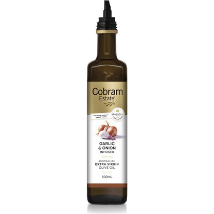 Cobram Garlic & Onion Extra Virgin Olive Oil 500ml