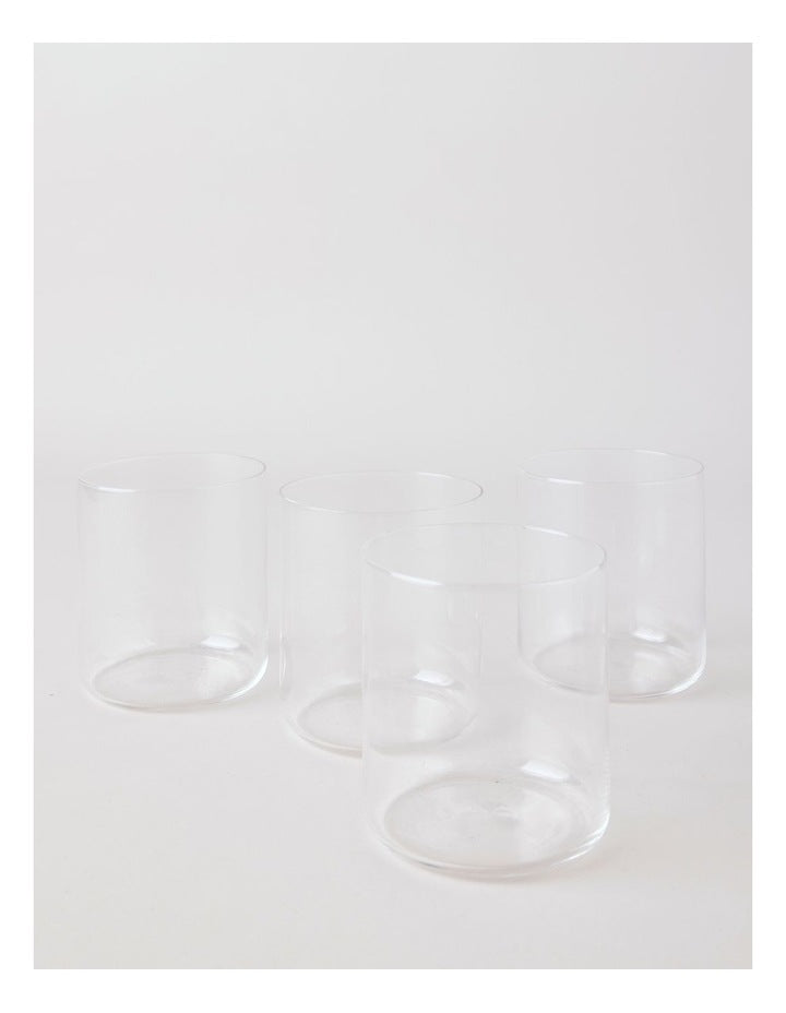 Hinterland Tumblers Set of 4 in Clear