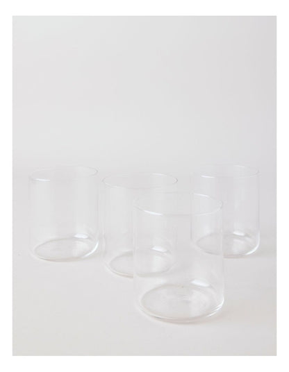 Hinterland Tumblers Set of 4 in Clear