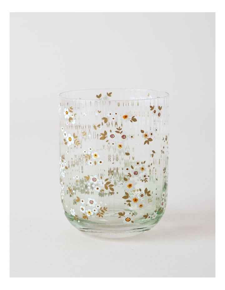 Jardin Floral Decal Tumbler 4pk in Green
