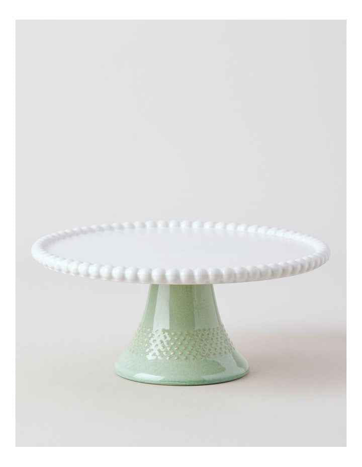 Garden Party Cake Dome in Green