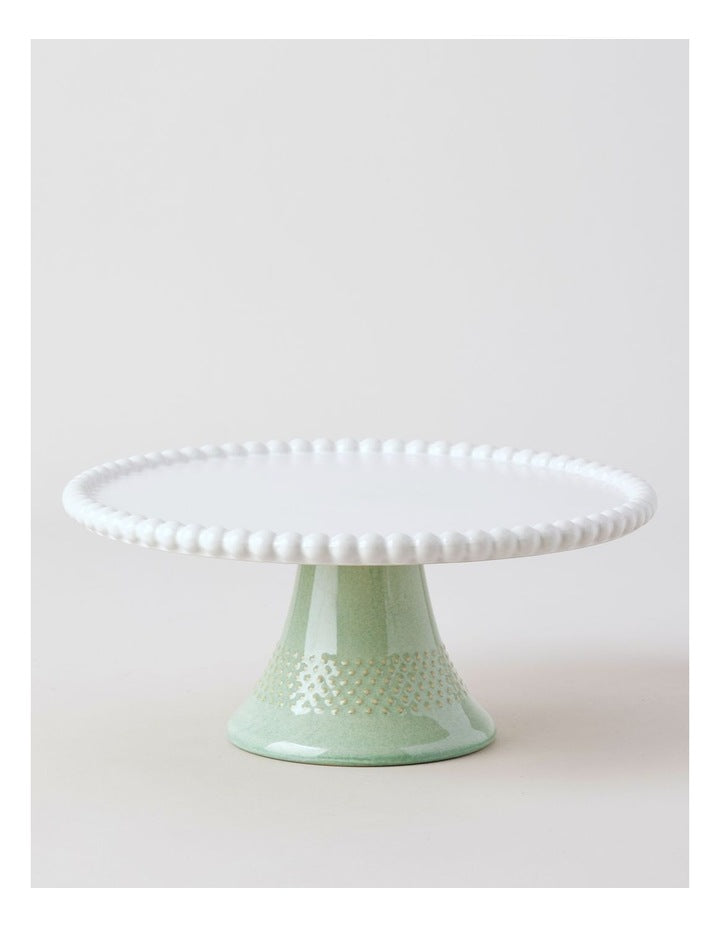 Garden Party Cake Dome in Green