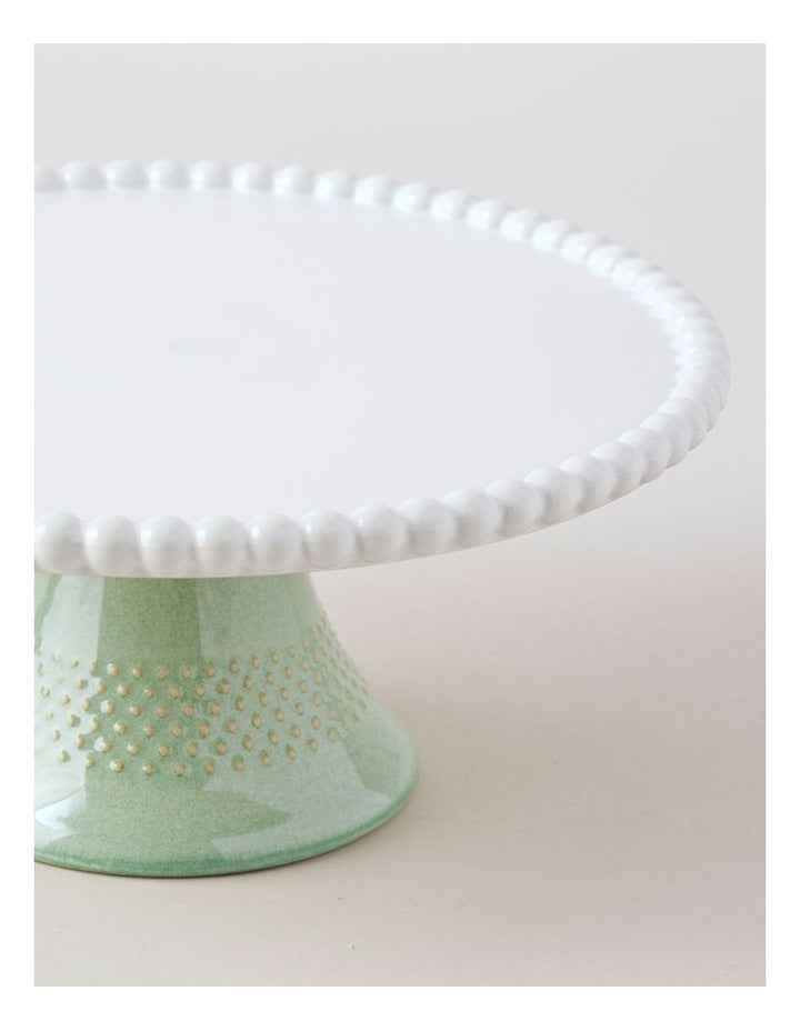 Garden Party Cake Dome in Green