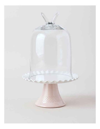Garden Party Cake Dome in Pink