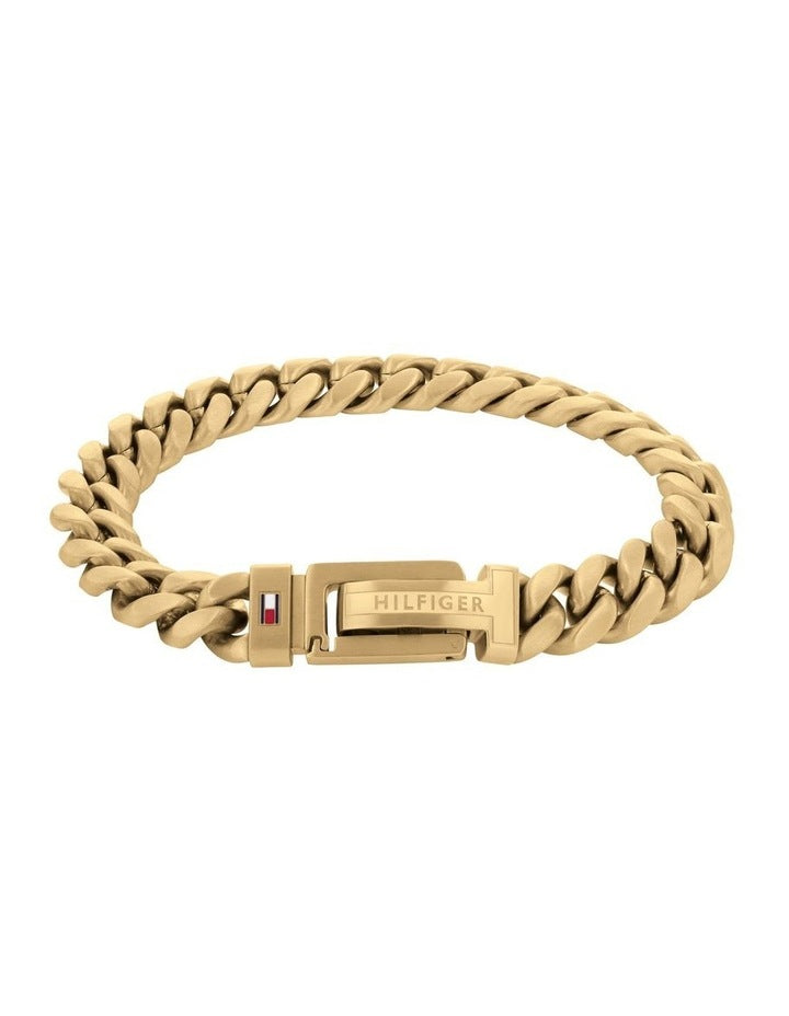 Jewellery Steel Chain Bracelet in Gold 2790434