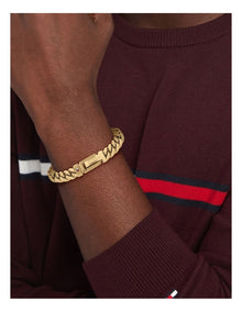 Jewellery Steel Chain Bracelet in Gold 2790434