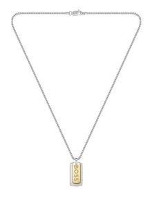 Steel Pendant Chain Necklace 1580576 in Multi