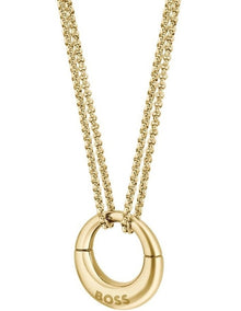 Steel Pendant Necklace 1580581 in Gold