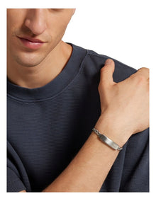 Stainless Steel Chain Bracelet in Silver