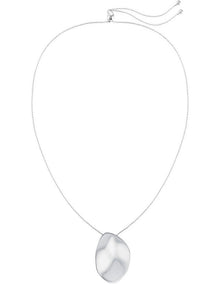 Stainless Steel Pendant with Chain Necklace in Silver 35000618