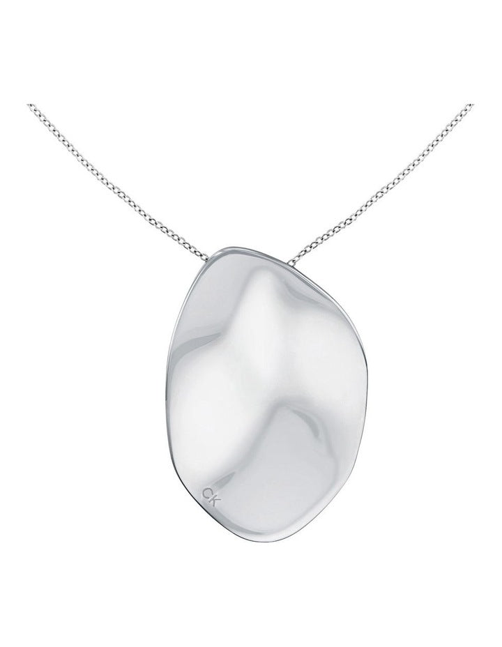 Stainless Steel Pendant with Chain Necklace in Silver 35000618
