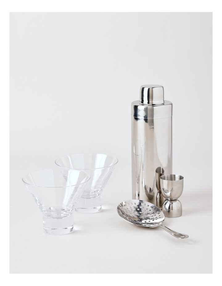 Refresh Martini Lovers Prep Set of 5 in Silver
