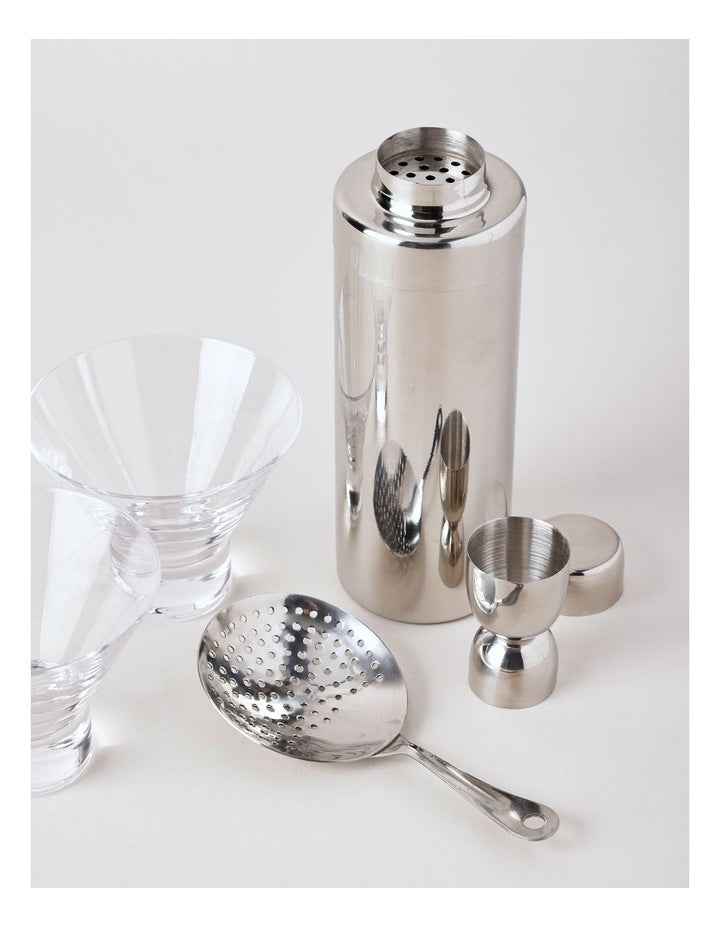 Refresh Martini Lovers Prep Set of 5 in Silver
