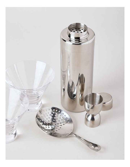Refresh Martini Lovers Prep Set of 5 in Silver