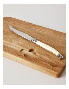 Laguiole French Serving Set of 2 in Brown