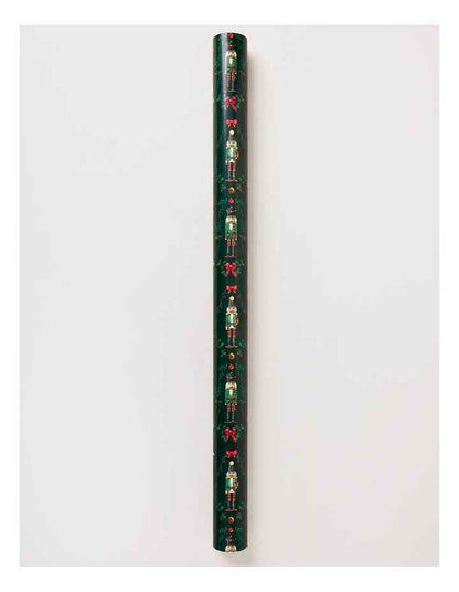 Heirloom Christmas Nutcracker Wrap 5m in Green
