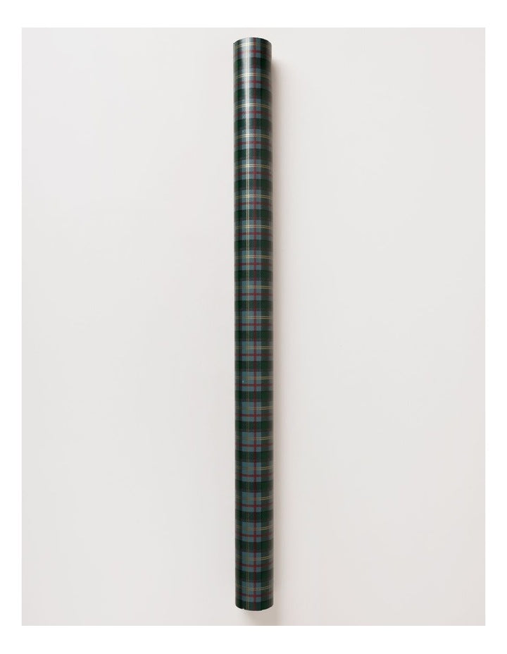 Heirloom Christmas Tartan Wrap 5m in Green