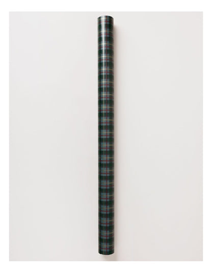 Heirloom Christmas Tartan Wrap 5m in Green
