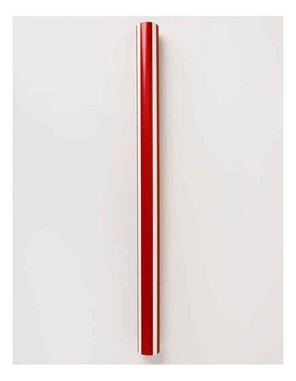 Heirloom Christmas Vintage Stripe Wrap 5m in Red