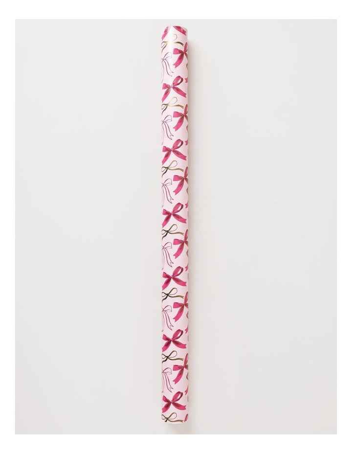 Luxe Christmas Bows and Ribbon Wrap 5m in Pink