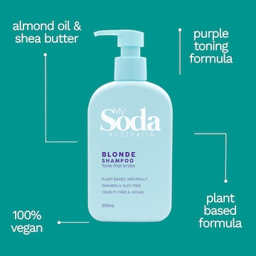 My Soda Purple Toning Blonde Shampoo 350mL