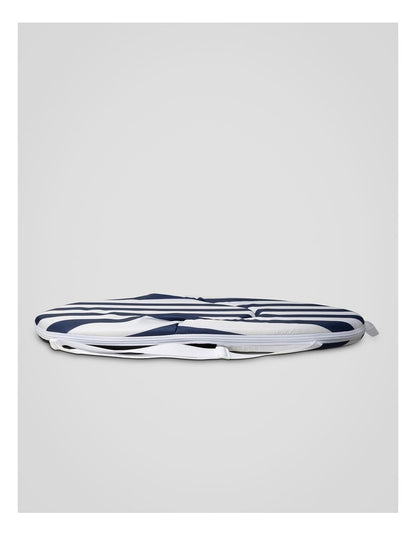 Heritage Capri Stripe Round Recliner: Navy