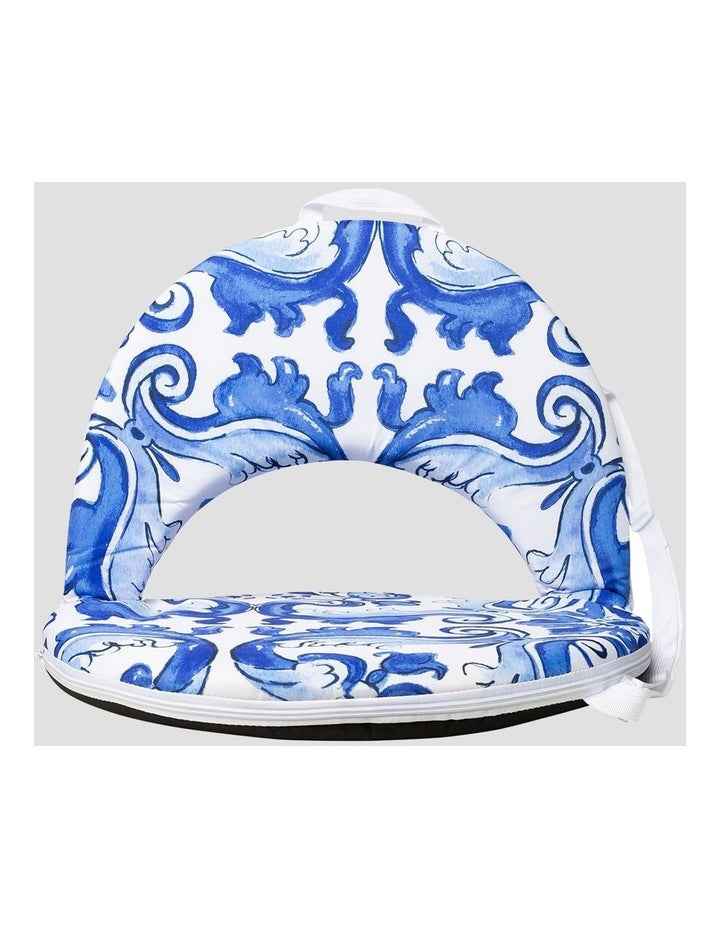 Heritage Valentina Round Recliner: Blue